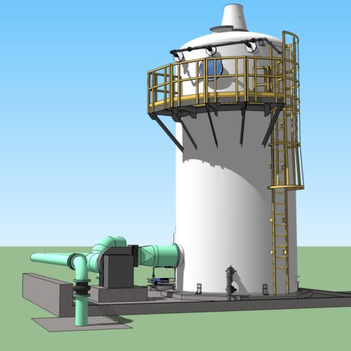 Daniel Company | Fiberglass Air Pollution Control Systems